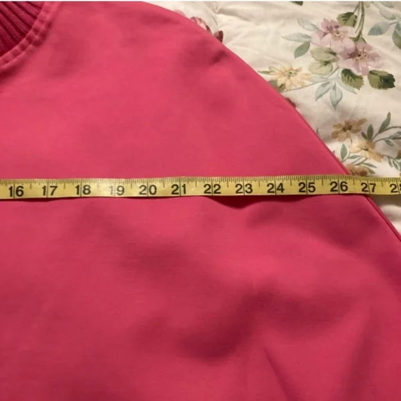 crown & ivy | Pink Cape Poncho - Picture 7 of 8